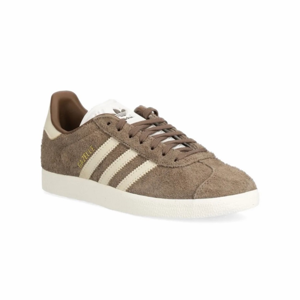 Adidas Gazelle Sneakers in Earth Strata Wonder Off White